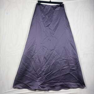 Alexia Designs Style 200 Purple Satin Skirt & Beaded Corset Top Set Size 6